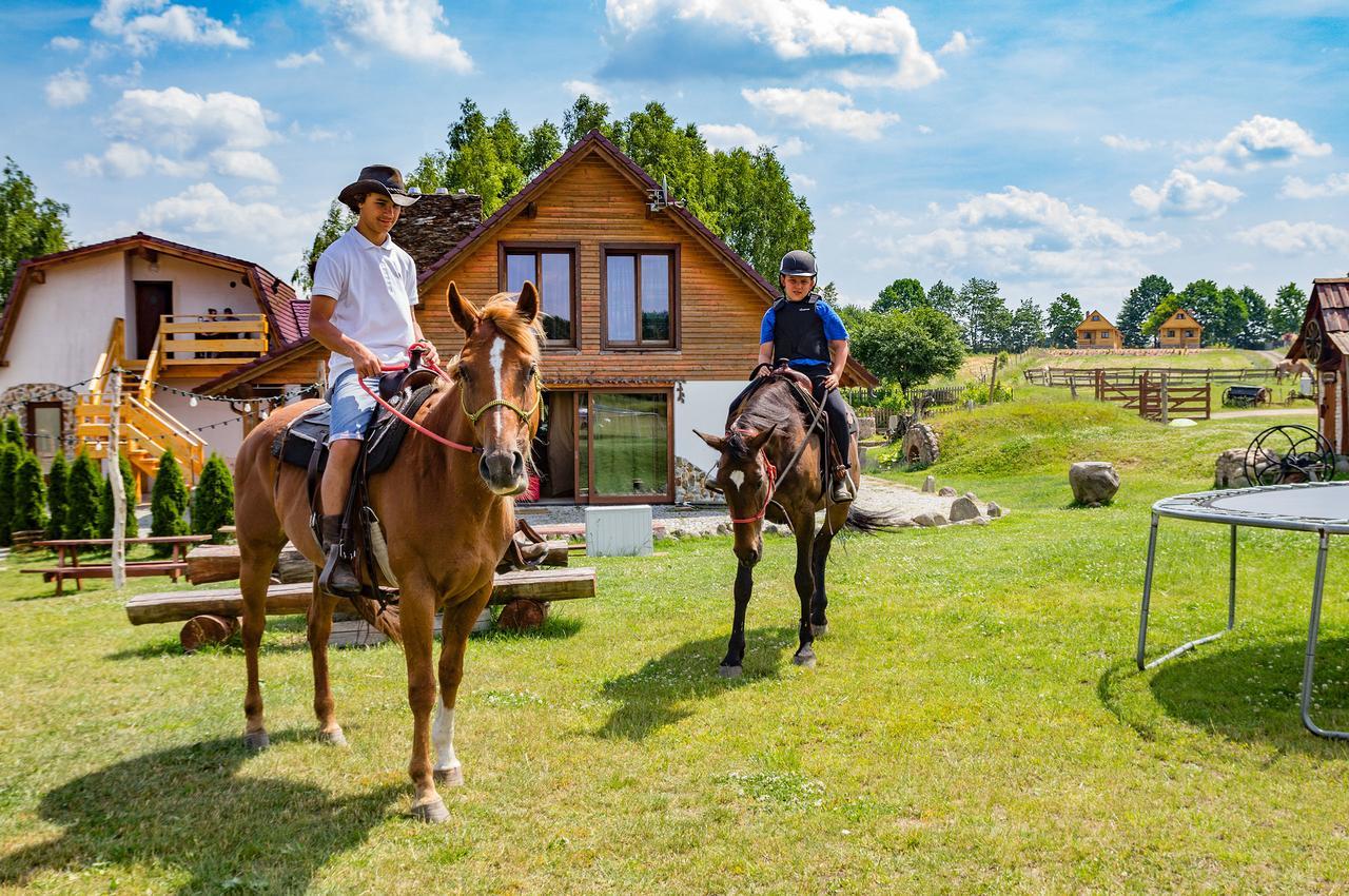 Osada Lagowek - Domek Letniskowy Do Wynajecia Exteriör bild